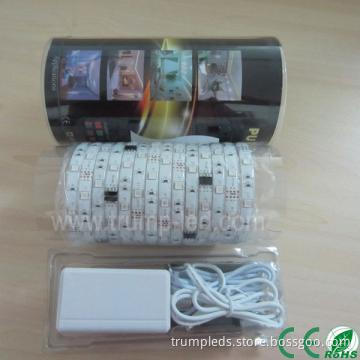 2012 remote control rgb 5050 led strip, 5m rgb led strip